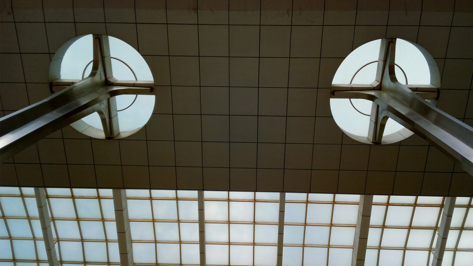 Exterior And Interior Fabric Skylight Shading System